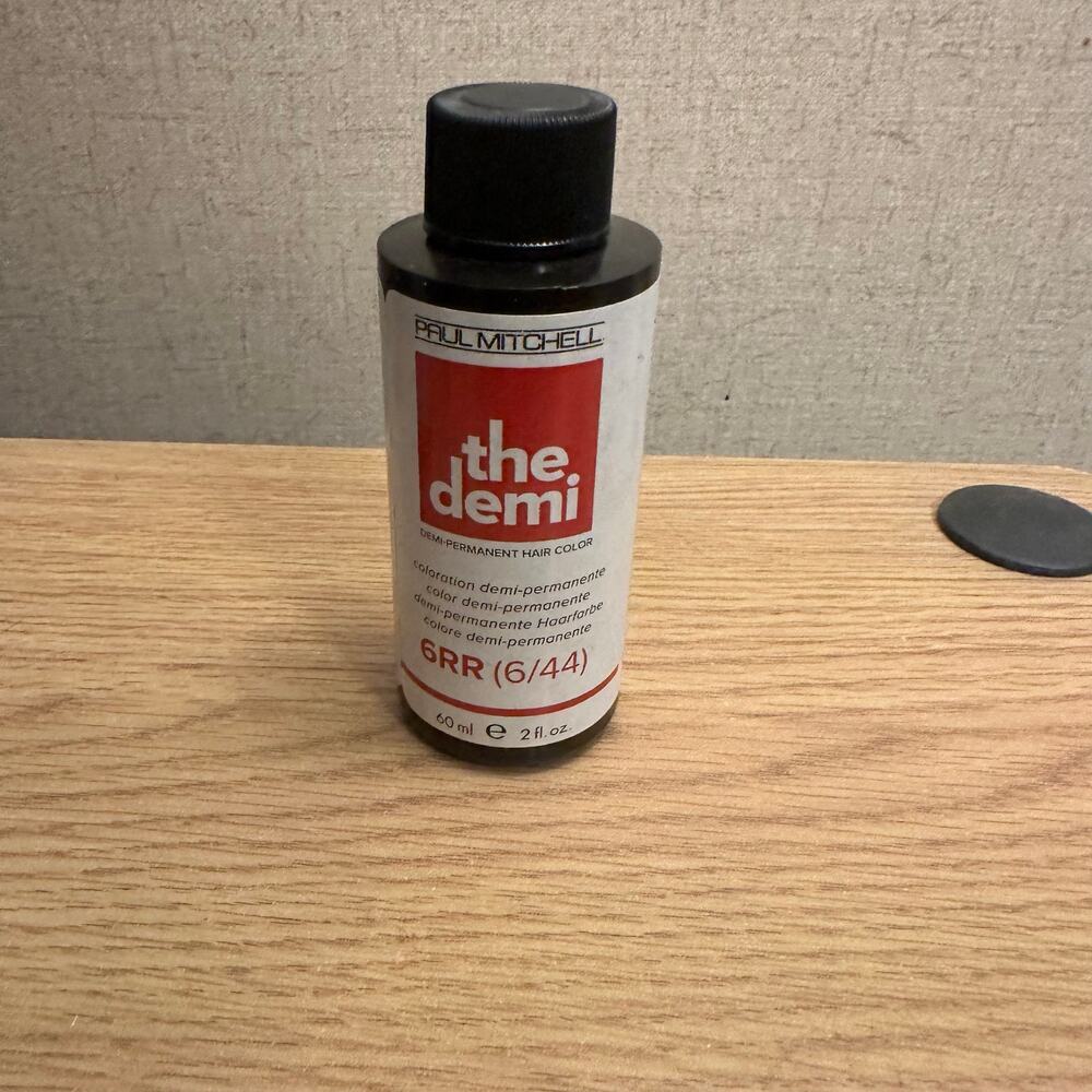 Paul Mitchell Hair Color : The Demi 6RR  6/44 Semi-Permanent Red Hair Color 2 oz